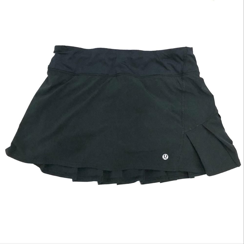 lululemon athletica Black Athletic Skort